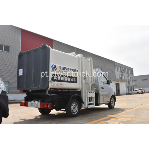 Novos caminhões compactadores de lixo Changan 3cbm